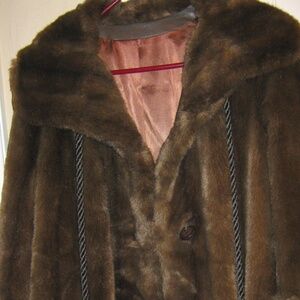 Vintage Tissavel of France for Country Pacer Faux Fur Coat